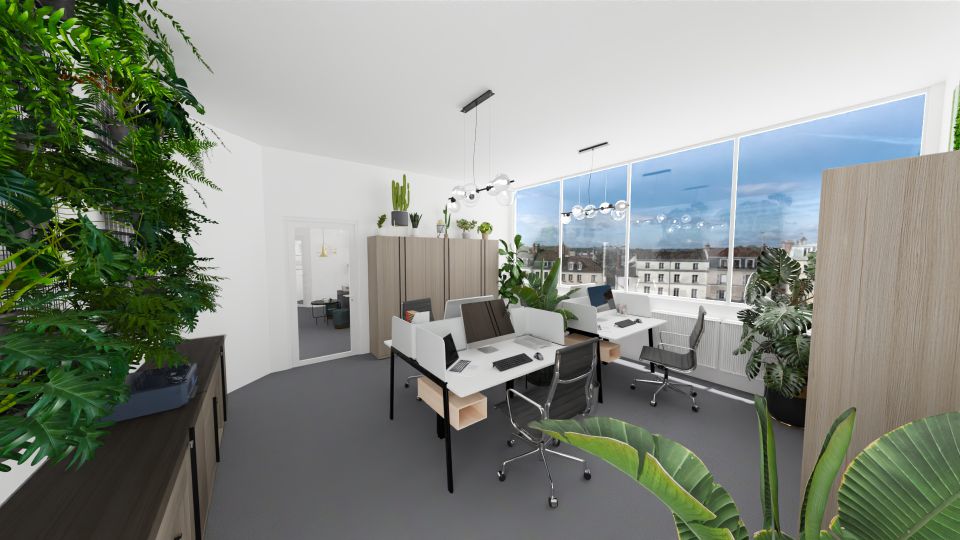 Bürokonzept für ein Startup von Nina Funke
